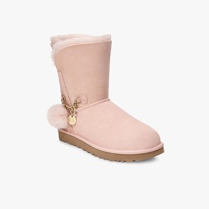 Ugg Classic Mini Charms Women Classic Boots Pink (4895NGBXJ)